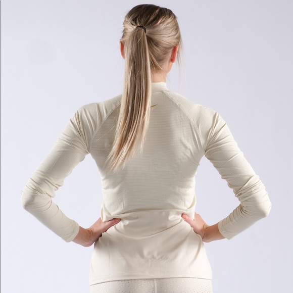 NWT Nike Pro Warm Sparkle Long Sleeve Top - Picture 7 of 8